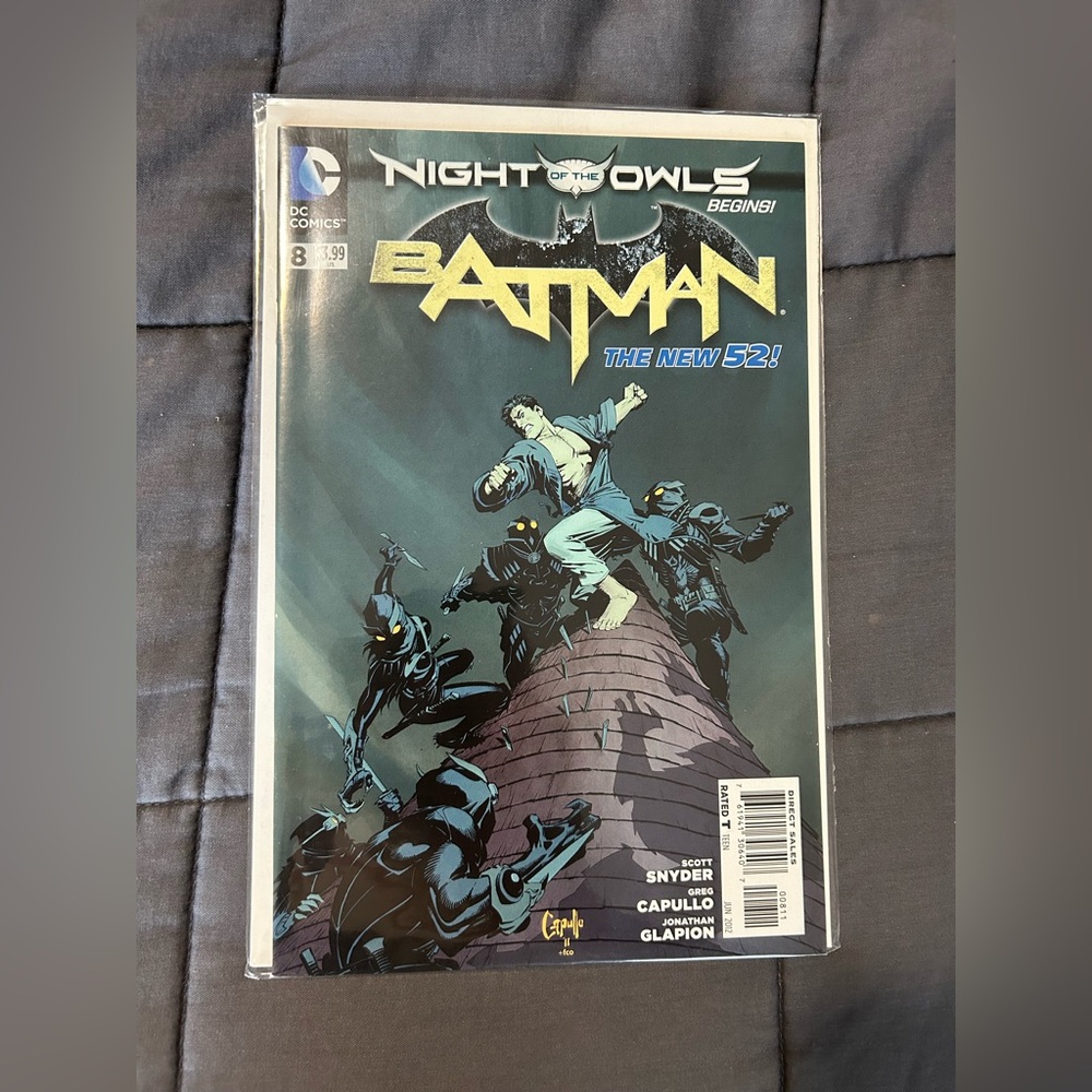DC BATMAN #8 NEW 52